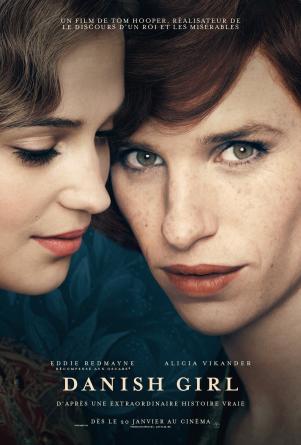Affiche: The Danish Girl - Eddie Redmayne, Alicia Vikander